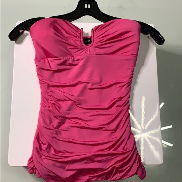 Pink Bebe tube top - Picture 4 of 4